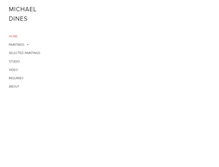 Tablet Screenshot of michaeldines.com